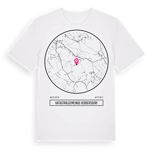 Katastralgemeinde Herbersdorf t-shirt – ekologisk bomull t-shirt från Pinshirt