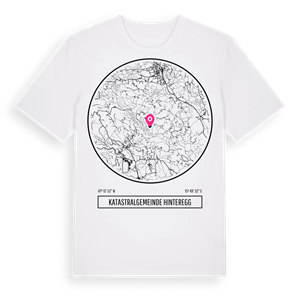 Katastralgemeinde Hinteregg t-shirt – ekologisk bomull t-shirt från Pinshirt