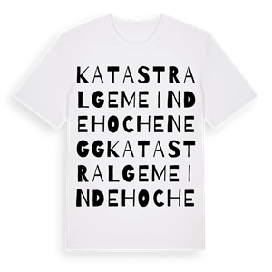 Katastralgemeinde Hochenegg ordlek t-shirt – ekologisk bomull t-shirt från Pinshirt