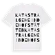 Katastralgemeinde Hofstätten ordlek t-shirt