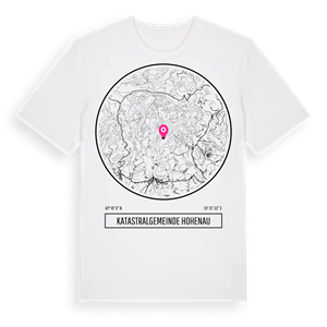 Katastralgemeinde Hohenau t-shirt – ekologisk bomull t-shirt från Pinshirt