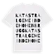Katastralgemeinde Hohenbrugg ordlek t-shirt