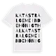 Katastralgemeinde Hönigthal ordlek t-shirt