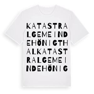 Katastralgemeinde Hönigthal ordlek t-shirt – ekologisk bomull t-shirt från Pinshirt