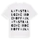 Katastralgemeinde Hopfau ordlek t-shirt