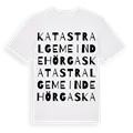 Katastralgemeinde Hörgas ordlek t-shirt