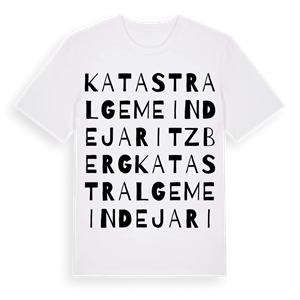 Katastralgemeinde Jaritzberg ordlek t-shirt – ekologisk bomull t-shirt från Pinshirt