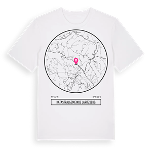 Katastralgemeinde Jaritzberg t-shirt – ekologisk bomull t-shirt från Pinshirt