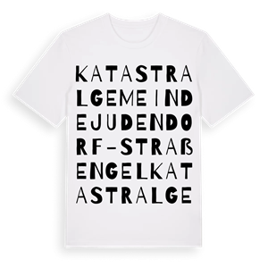 Katastralgemeinde Judendorf-Straßengel ordlek t-shirt – ekologisk bomull t-shirt från Pinshirt