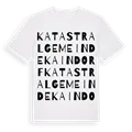 Katastralgemeinde Kaindorf ordlek t-shirt