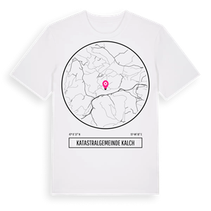 Katastralgemeinde Kalch t-shirt – ekologisk bomull t-shirt från Pinshirt