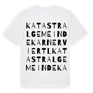 Katastralgemeinde Karnerviertl ordlek t-shirt – ekologisk bomull t-shirt från Pinshirt