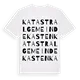 Katastralgemeinde Kasten ordlek t-shirt