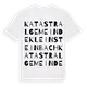 Katastralgemeinde Kleinsteinbach ordlek t-shirt