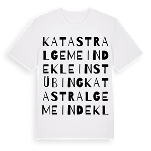 Katastralgemeinde Kleinstübing ordlek t-shirt – ekologisk bomull t-shirt från Pinshirt