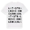 Katastralgemeinde Knolln ordlek t-shirt