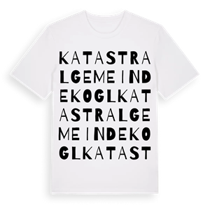 Katastralgemeinde Kogl ordlek t-shirt – ekologisk bomull t-shirt från Pinshirt