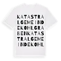 Katastralgemeinde Kohlgraben ordlek t-shirt