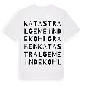 Katastralgemeinde Kohlgraben ordlek t-shirt – ekologisk bomull t-shirt från Pinshirt