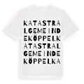 Katastralgemeinde Köppel ordlek t-shirt