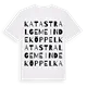 Katastralgemeinde Köppel ordlek t-shirt