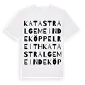 Katastralgemeinde Köppelreith ordlek t-shirt