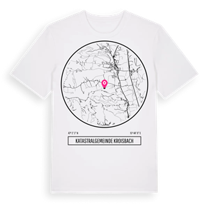 Katastralgemeinde Kroisbach t-shirt – ekologisk bomull t-shirt från Pinshirt