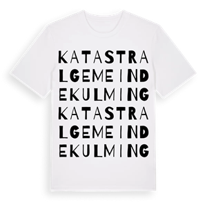 Katastralgemeinde Kulming ordlek t-shirt – ekologisk bomull t-shirt från Pinshirt