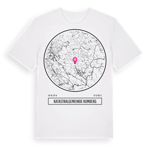 Katastralgemeinde Kumberg t-shirt – ekologisk bomull t-shirt från Pinshirt