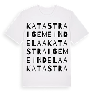 Katastralgemeinde Laa ordlek t-shirt – ekologisk bomull t-shirt från Pinshirt