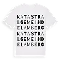 Katastralgemeinde Lamberg ordlek t-shirt
