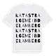 Katastralgemeinde Lamberg ordlek t-shirt