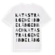 Katastralgemeinde Längenbach ordlek t-shirt