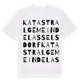 Katastralgemeinde Lasselsdorf ordlek t-shirt