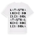 Katastralgemeinde Lebing ordlek t-shirt