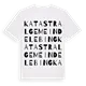 Katastralgemeinde Lebing ordlek t-shirt