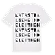 Katastralgemeinde Leithen ordlek t-shirt