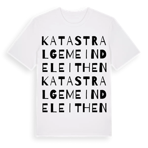 Katastralgemeinde Leithen ordlek t-shirt – ekologisk bomull t-shirt från Pinshirt