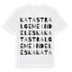 Katastralgemeinde Leska ordlek t-shirt