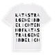 Katastralgemeinde Lichtenhof ordlek t-shirt