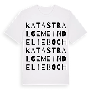 Katastralgemeinde Lieboch ordlek t-shirt – ekologisk bomull t-shirt från Pinshirt