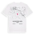Katastralgemeinde Limberg karta t-shirt