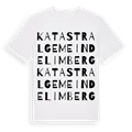 Katastralgemeinde Limberg ordlek t-shirt