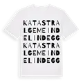 Katastralgemeinde Lindegg ordlek t-shirt