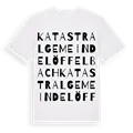 Katastralgemeinde Löffelbach ordlek t-shirt