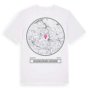 Katastralgemeinde Loipersdorf t-shirt – ekologisk bomull t-shirt från Pinshirt