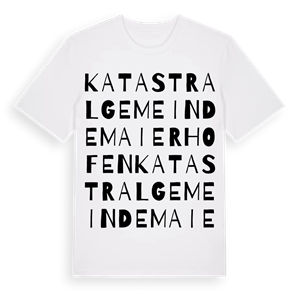 Katastralgemeinde Maierhofen ordlek t-shirt – ekologisk bomull t-shirt från Pinshirt
