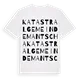 Katastralgemeinde Mantscha ordlek t-shirt