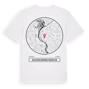 Katastralgemeinde Mauritzen t-shirt – ekologisk bomull t-shirt från Pinshirt