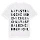 Katastralgemeinde Michlbach ordlek t-shirt
